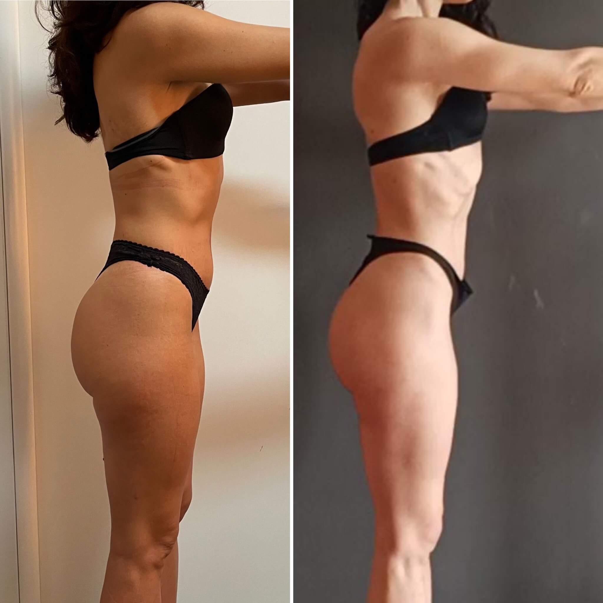 Personal Trainer per donne a Verona e provincia - foto prima/dopo cliente