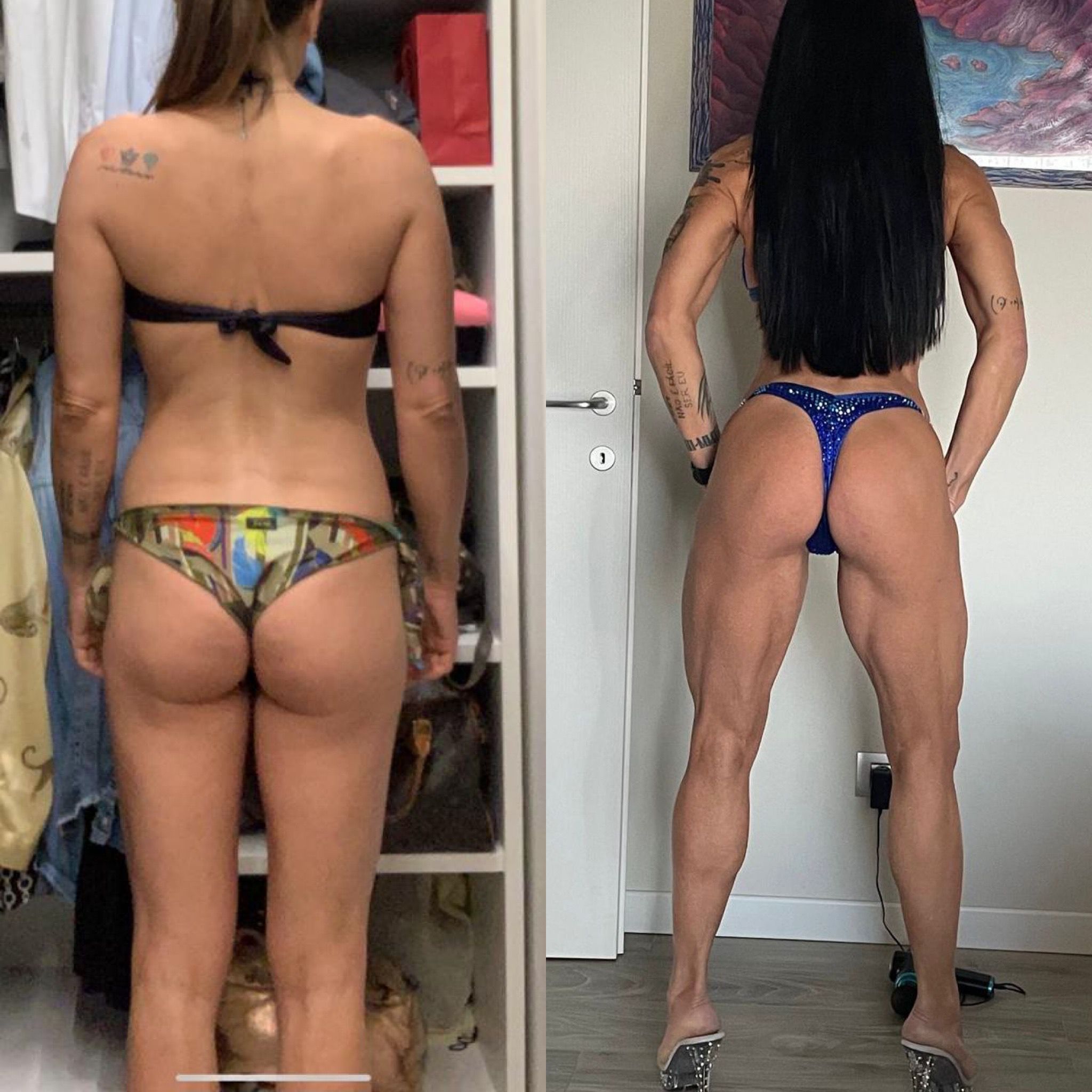Personal Trainer per donne a Verona e provincia - foto prima/dopo cliente