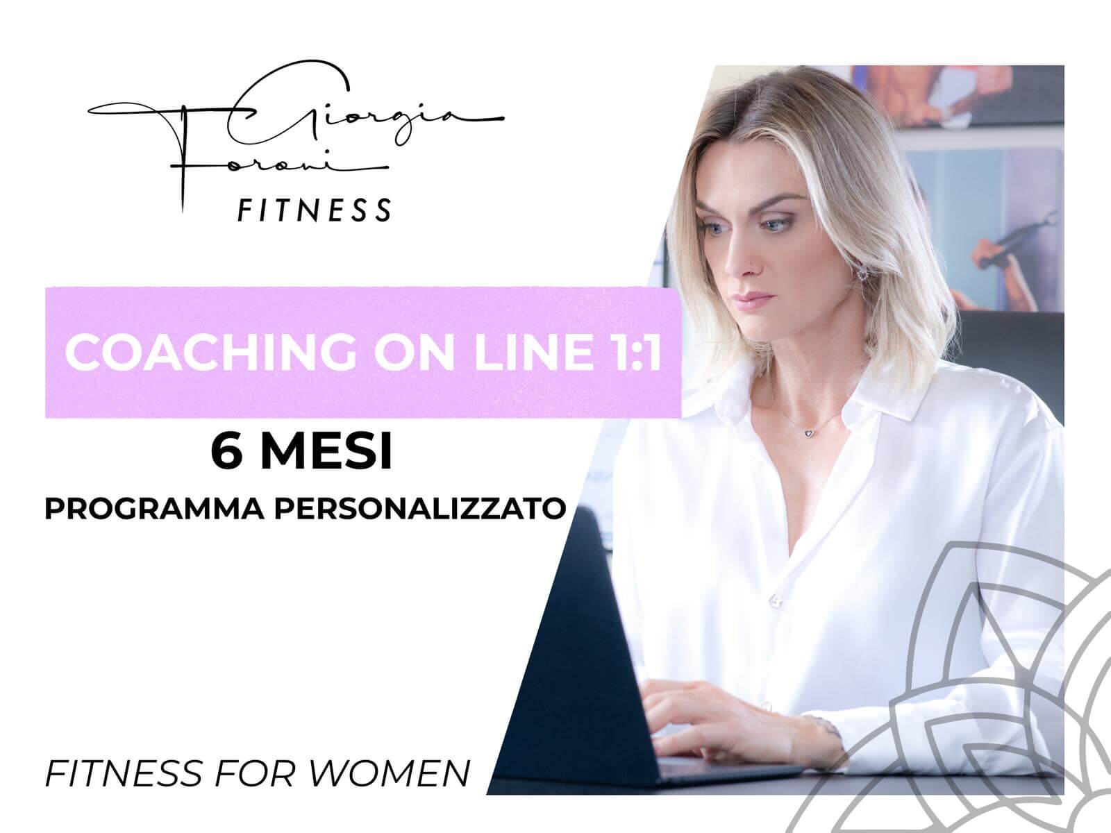 Personal Trainer per donne a Verona e provincia - Coaching onlie 1:1 personalizzato sei mesi